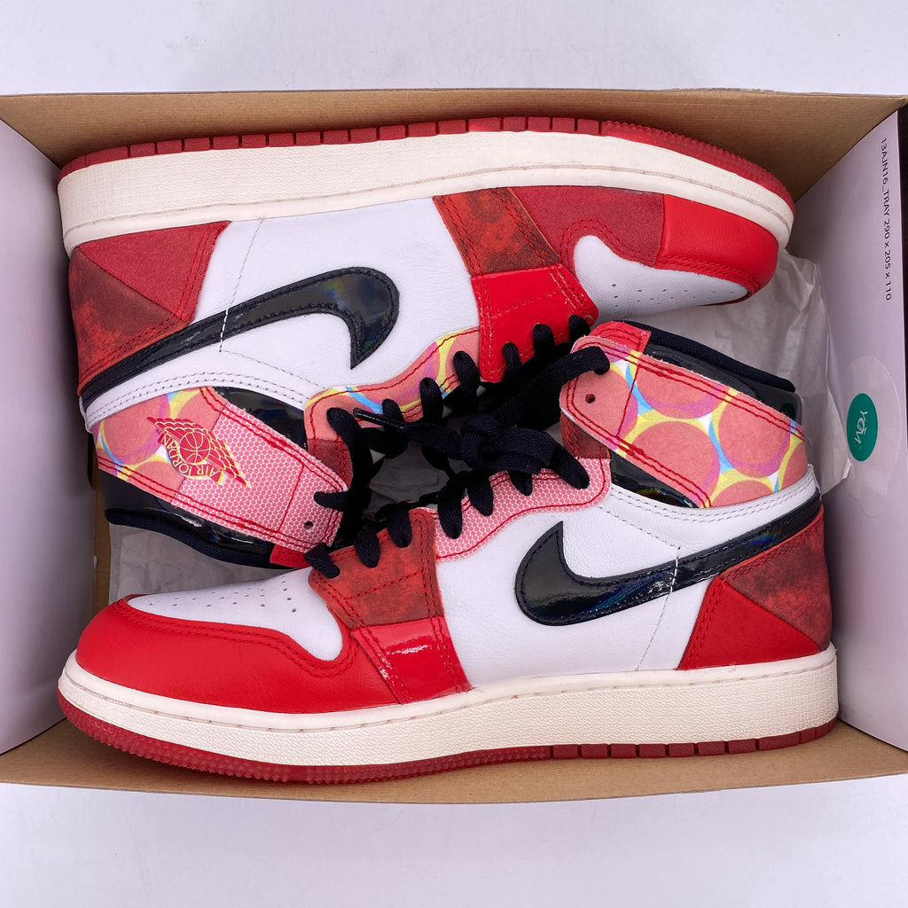 Air Jordan (GS) 1 Retro High "Spider-Verse" 2023 Used Size 7Y
