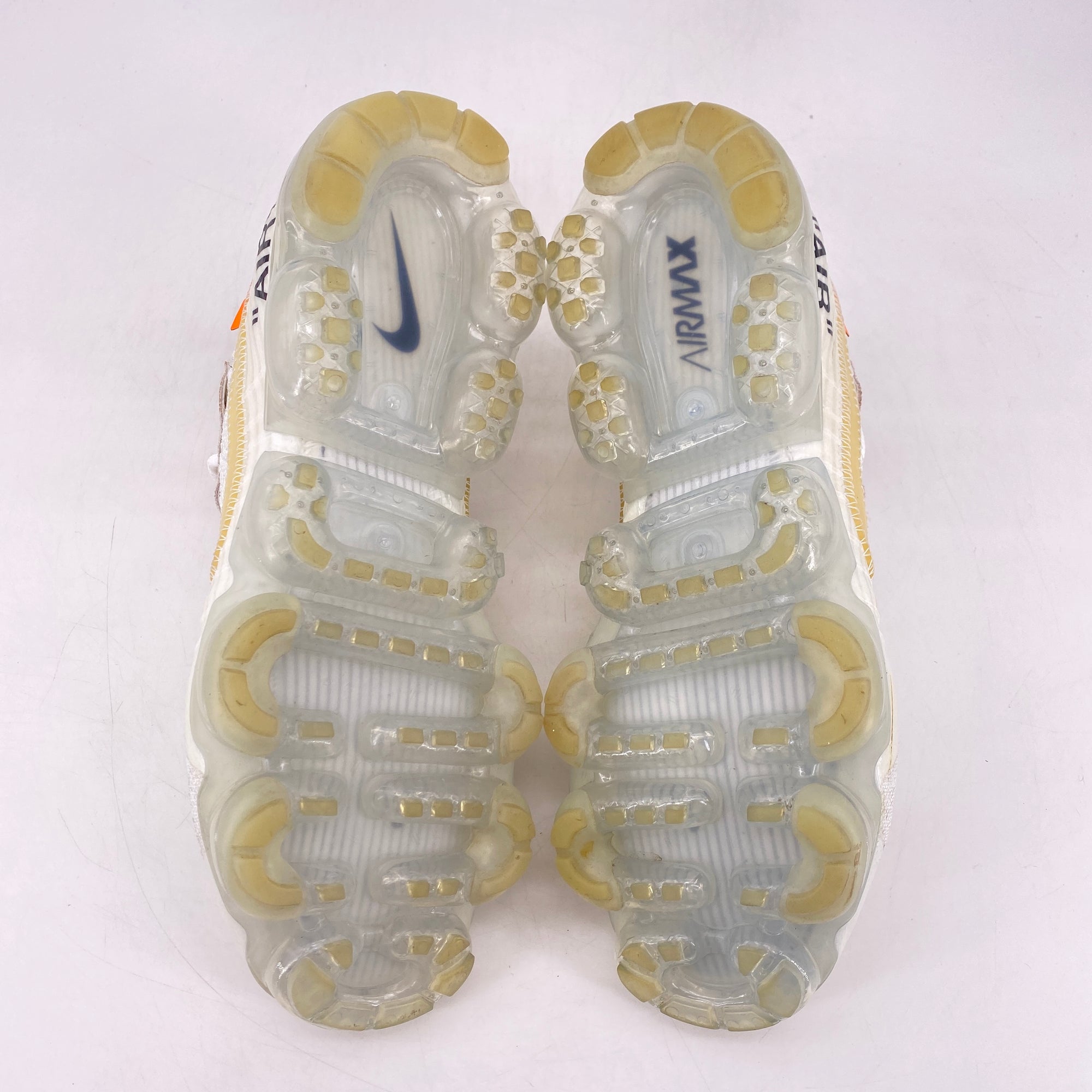 Nike Air Vapormax &quot;Ow White&quot; 2018 Used Size 9.5