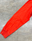 Stone Island Knit Crewneck "PATCH LOGO" Orange Used Size 3XL