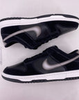 Nike Dunk Low "Airbrush Swoosh Black" 2023 New Size 9.5