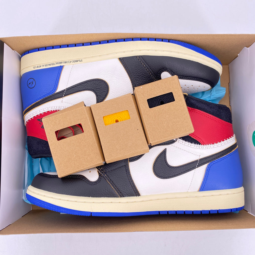 Air Jordan 1 Retro High OG "Union Fragment Varsity Red" 2026 New Size 10.5