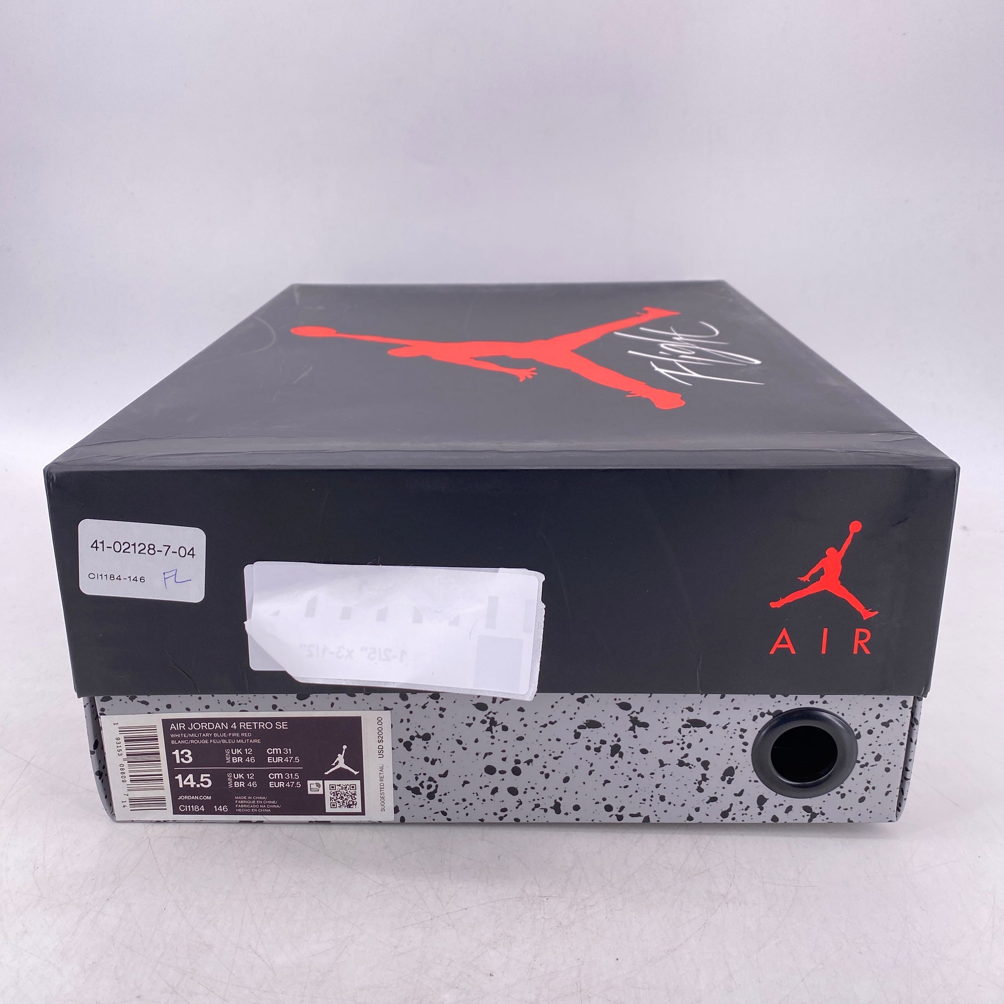 Air Jordan 4 Retro &quot;What The&quot; 2019 New Size 13