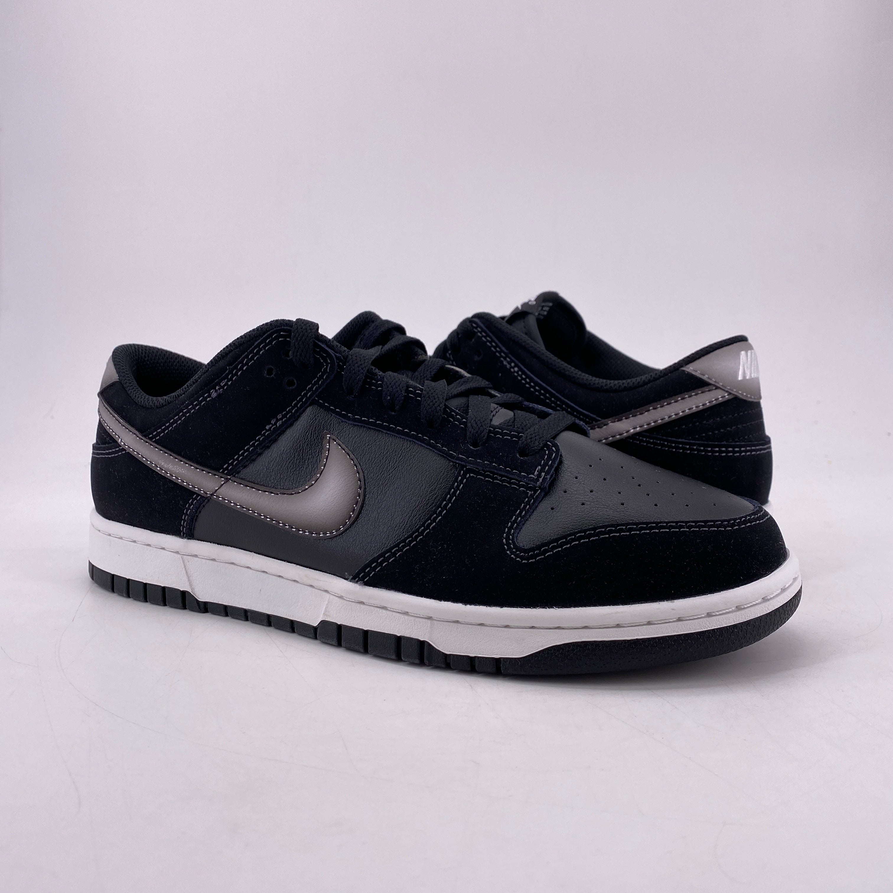 Nike Dunk Low &quot;Airbrush Swoosh Black&quot; 2023 New Size 9.5