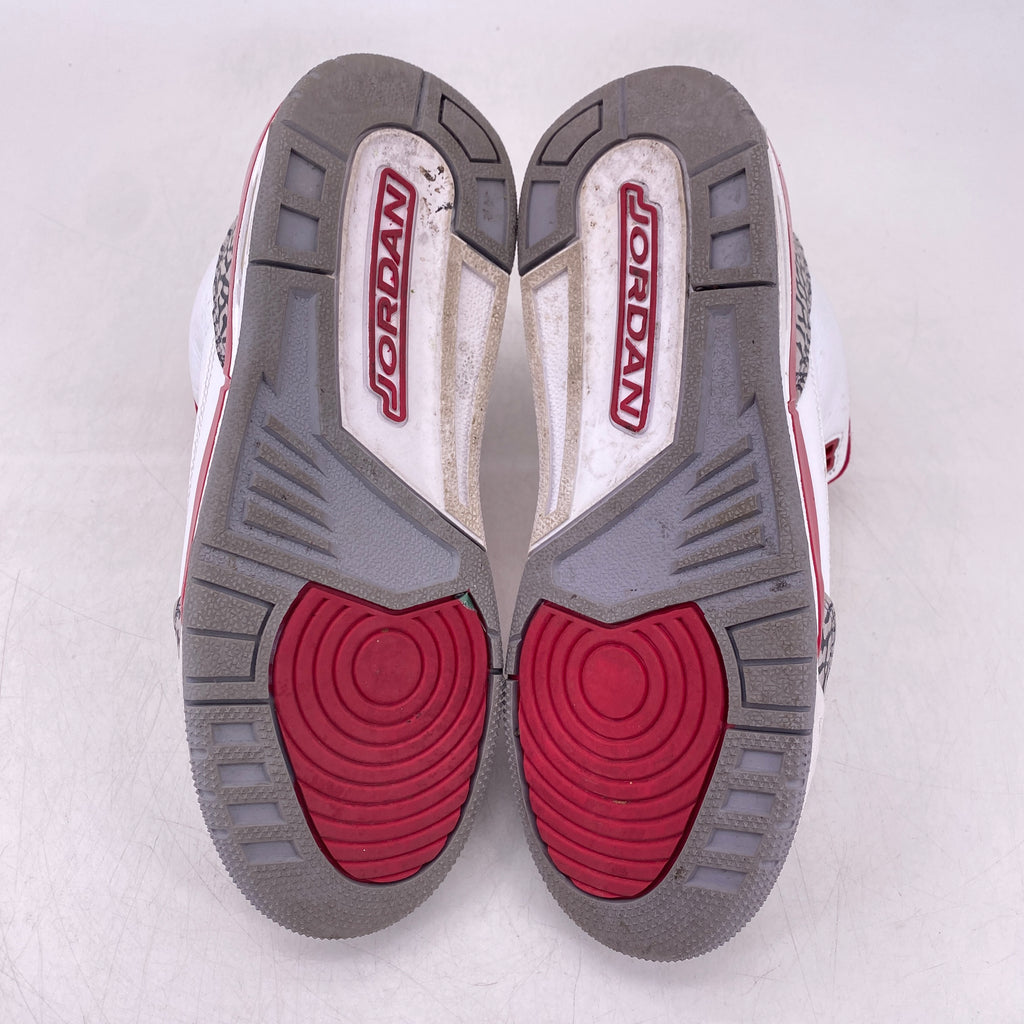 Air Jordan (GS) 3 Retro "Cardinal" 2022 Used Size 6Y