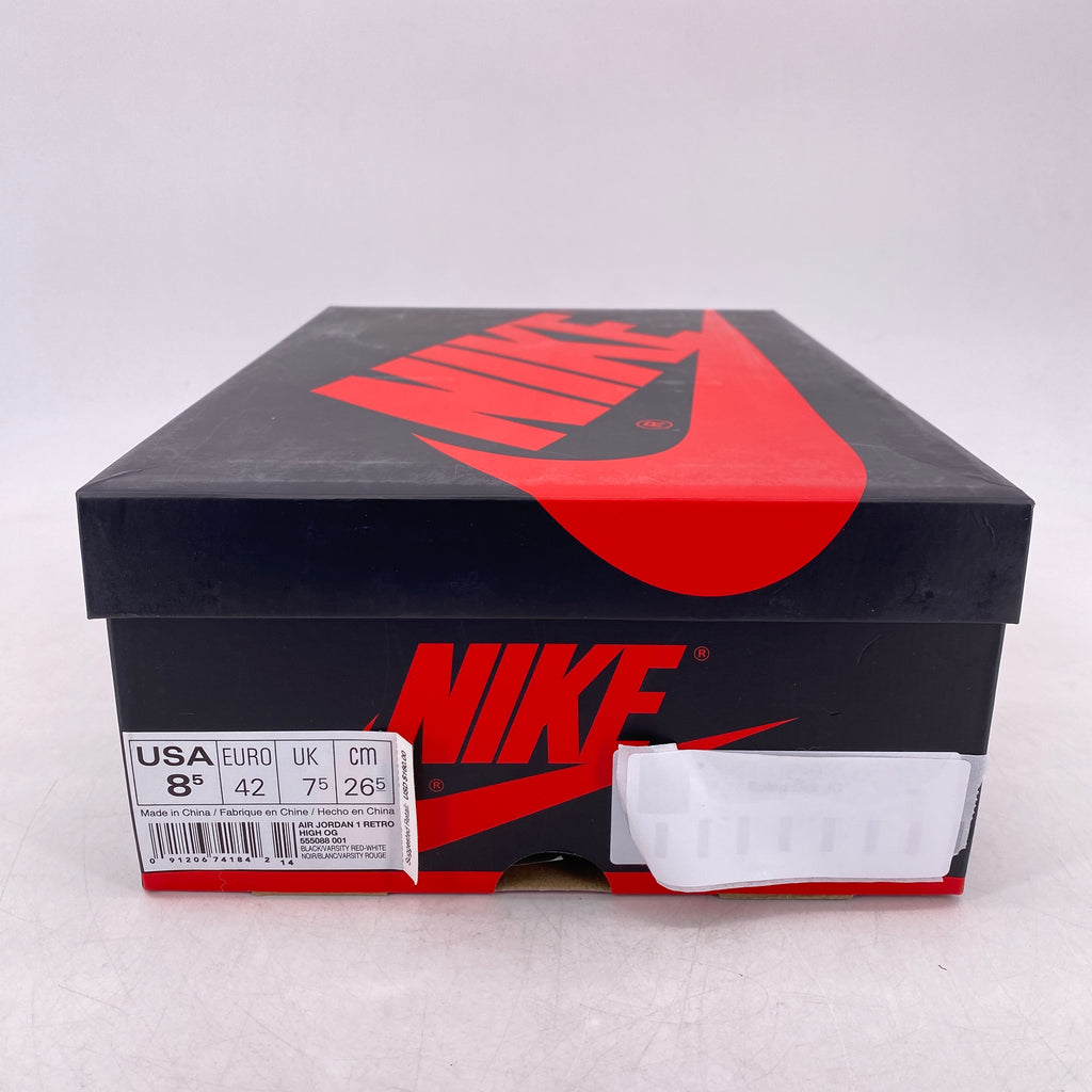 Air Jordan 1 Retro High OG "Banned" 2016 New Size 8.5