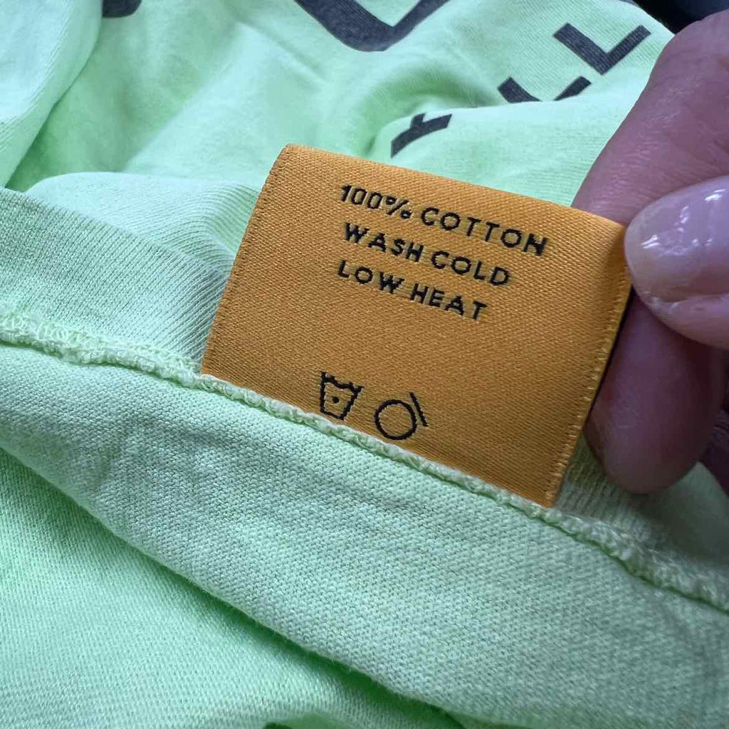 Gallery DEPT. T-Shirt "LOGO" Neon Used Size XL