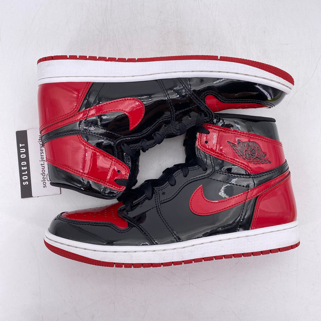 Air Jordan 1 Retro High OG "Bred Patent" 2021 Used Size 10