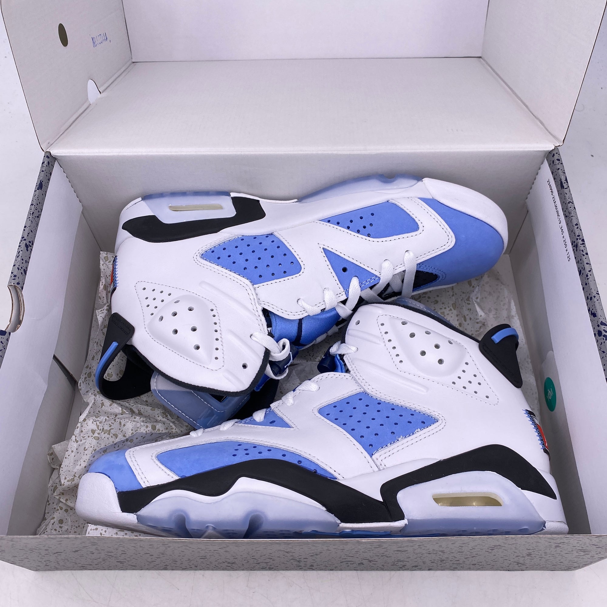 Air Jordan 6 Retro &quot;Unc&quot; 2022 New Size 9