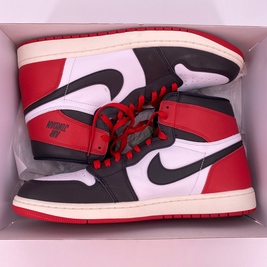 Air Jordan 1 Retro High OG "Black Toe Reimagined" 2025 Used Size 13