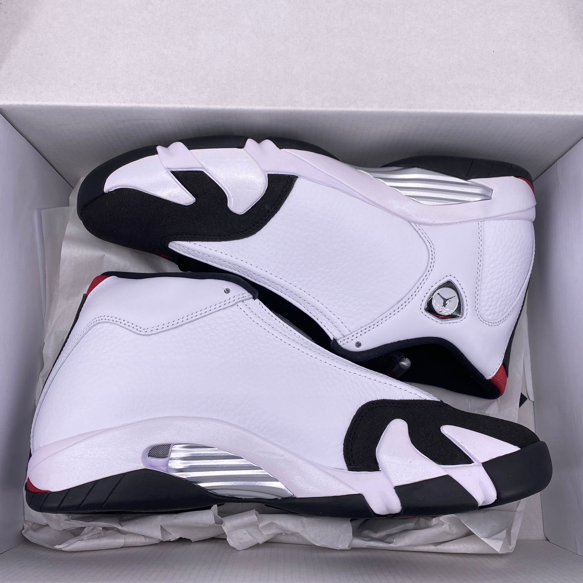 Air Jordan 14 Retro &quot;BLACK TOE&quot; 2024 New Size 10.5
