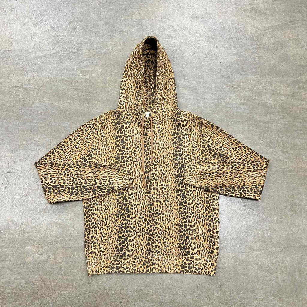 Saint Laurent Hoodie "CHEETAH" Yellow Used Size M
