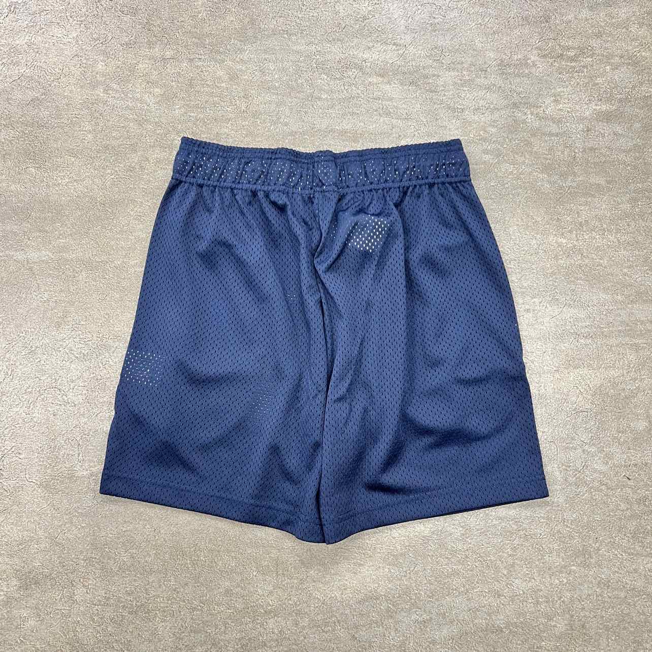 Eric Emanuel Mesh Shorts &quot;NAVY&quot; Red New Size S
