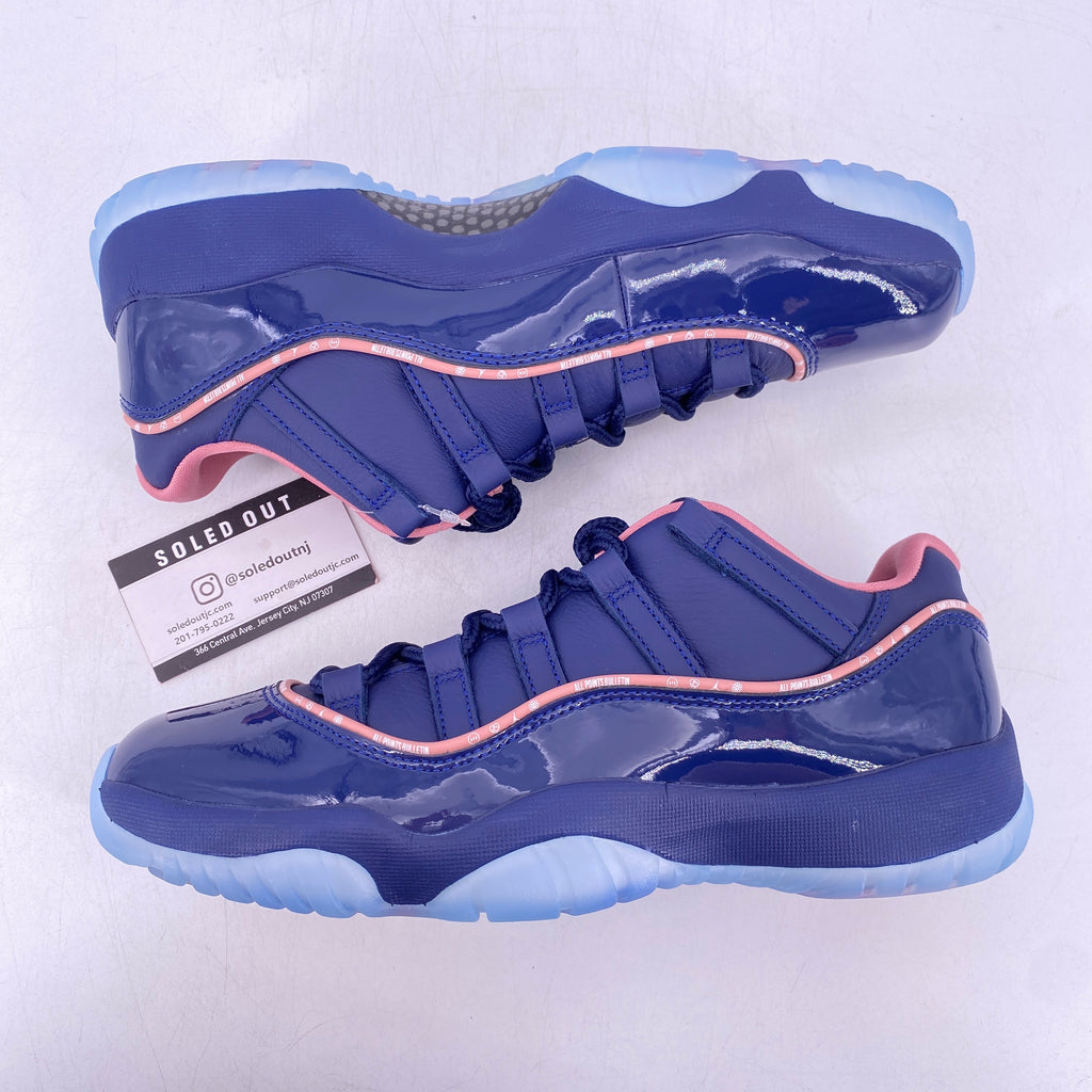 Air Jordan 11 Retro Low "Apb Binary Blue" 2026 New Size 9.5