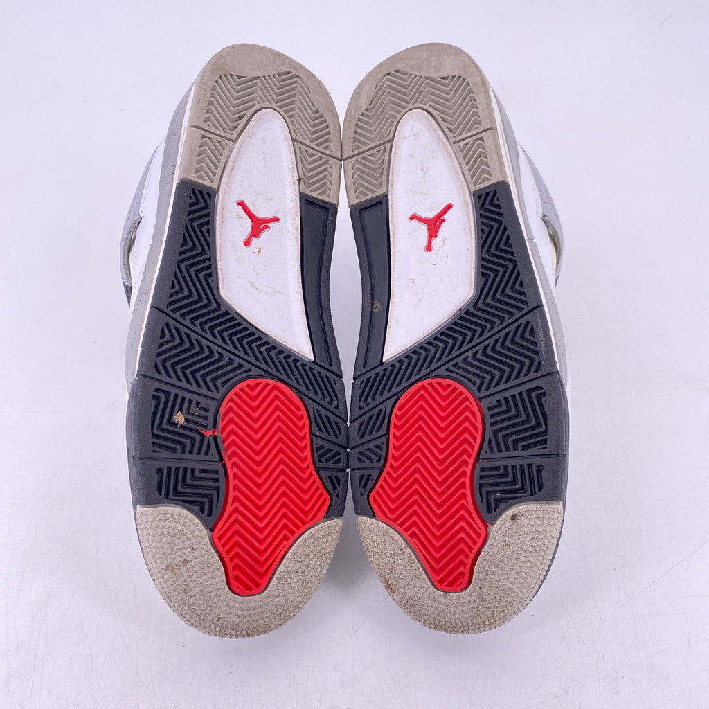 Air Jordan (BG) 4 Retro "White Cement" 2016 Used Size 6.5Y