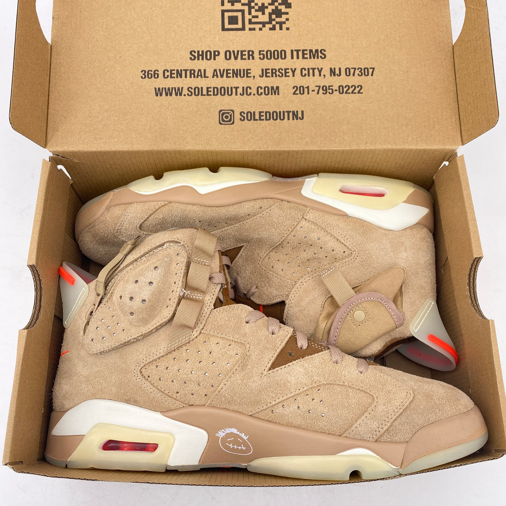 Air Jordan 6 Retro "British Khaki" 2021 Used Size 13