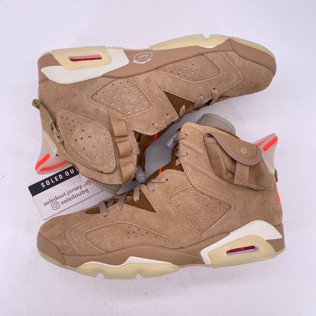Air Jordan 6 Retro "British Khaki" 2021 New Size 10.5