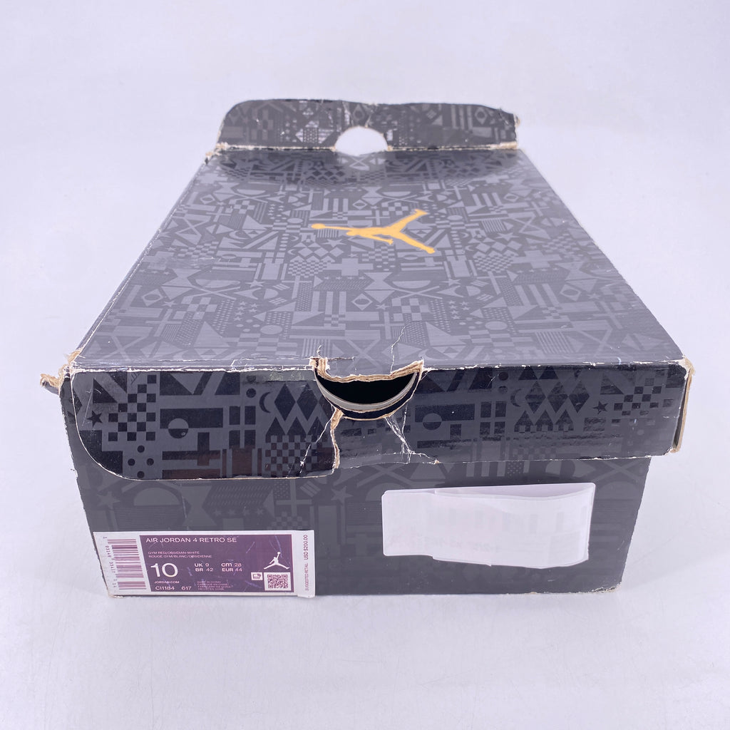 Air Jordan 4 Retro "Fiba" 2019 Used Size 10