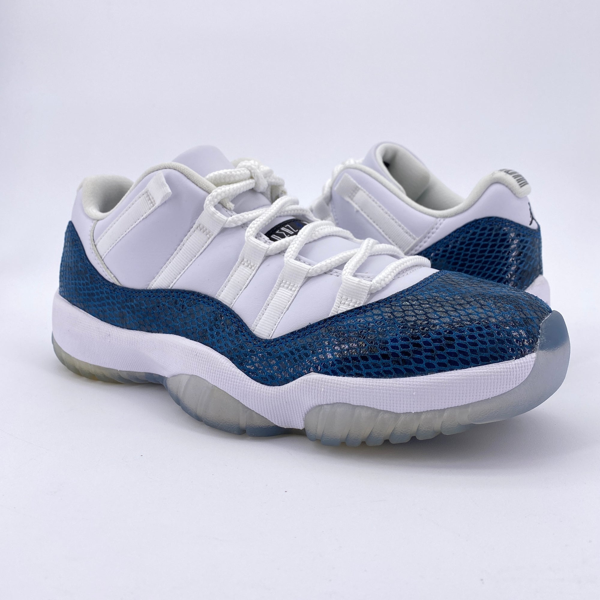 Air Jordan 11 Retro Low &quot;Snake Navy&quot; 2019 New Size 8.5