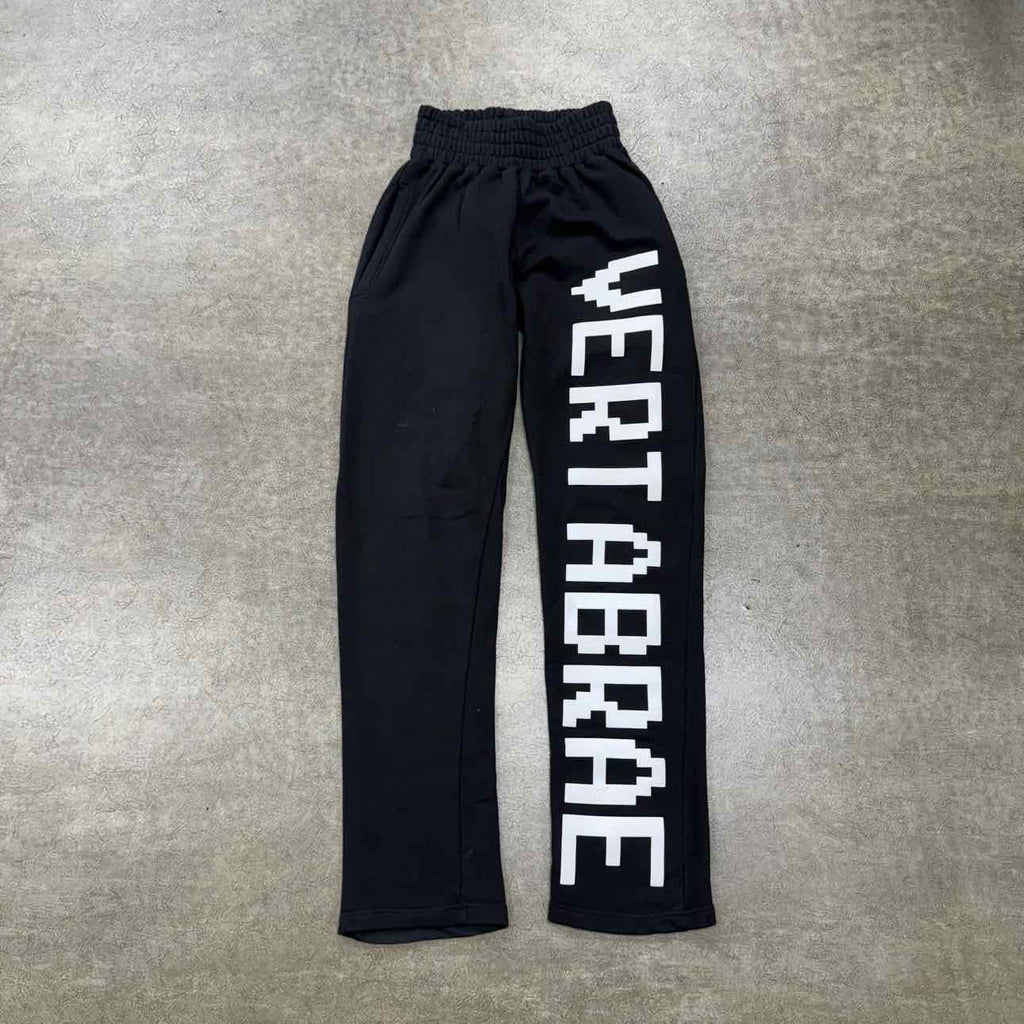Vertabrae Sweatpants "LOGO" Black Used Size L