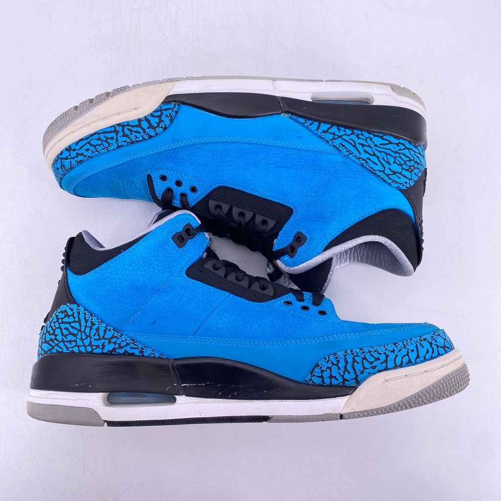 Air Jordan 3 Retro "Powder Blue" 2010 Used Size 9.5