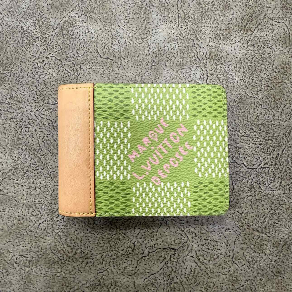 Louis Vuitton Wallet "TYLER THE CREATOR" Used Green