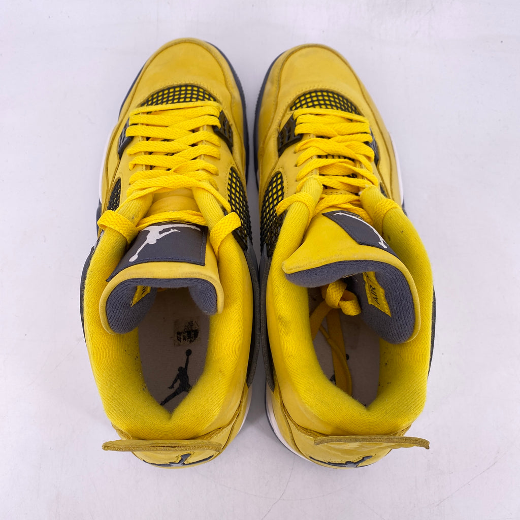 Air Jordan 4 Retro "Lightning" 2021 Used Size 11.5