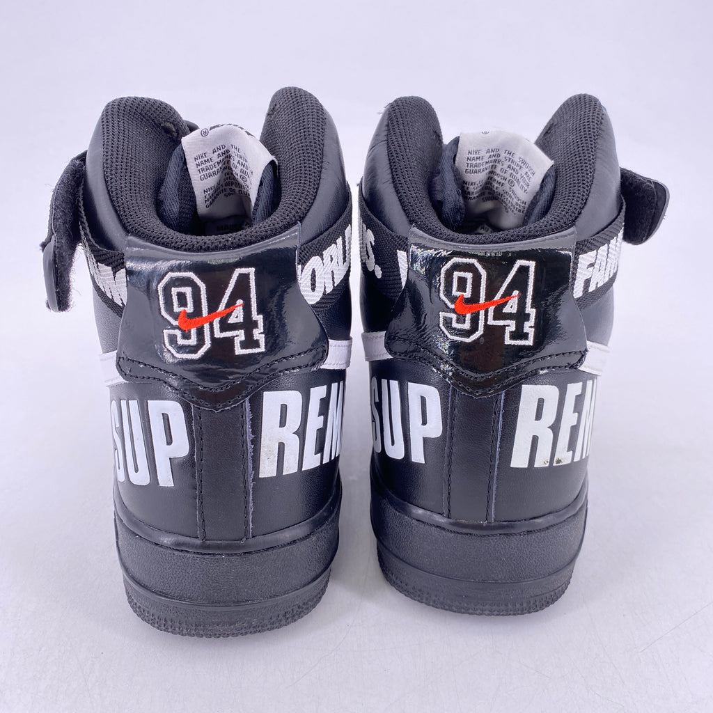Nike Air Force 1 High Supreme "World Famous Black" 2014 Used Size 10.5