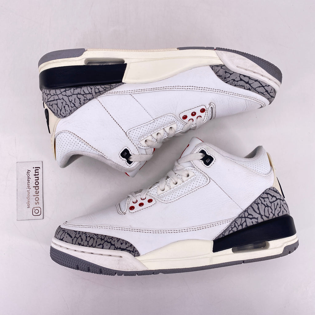 Air Jordan 3 Retro "White Cement Reimagined" 2023 Used Size 8
