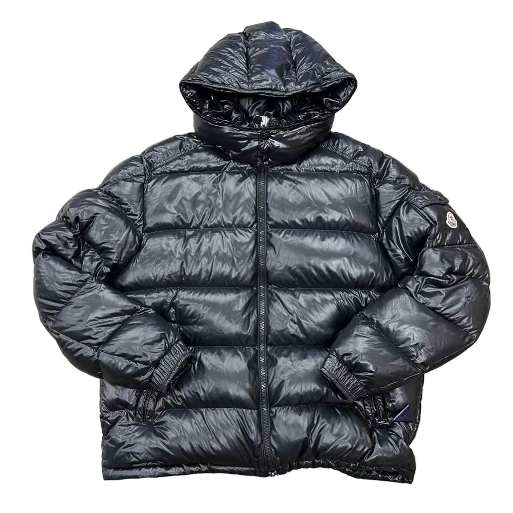 Moncler Jacket "MAYA GIUBBOTTO" Black Used Size 7