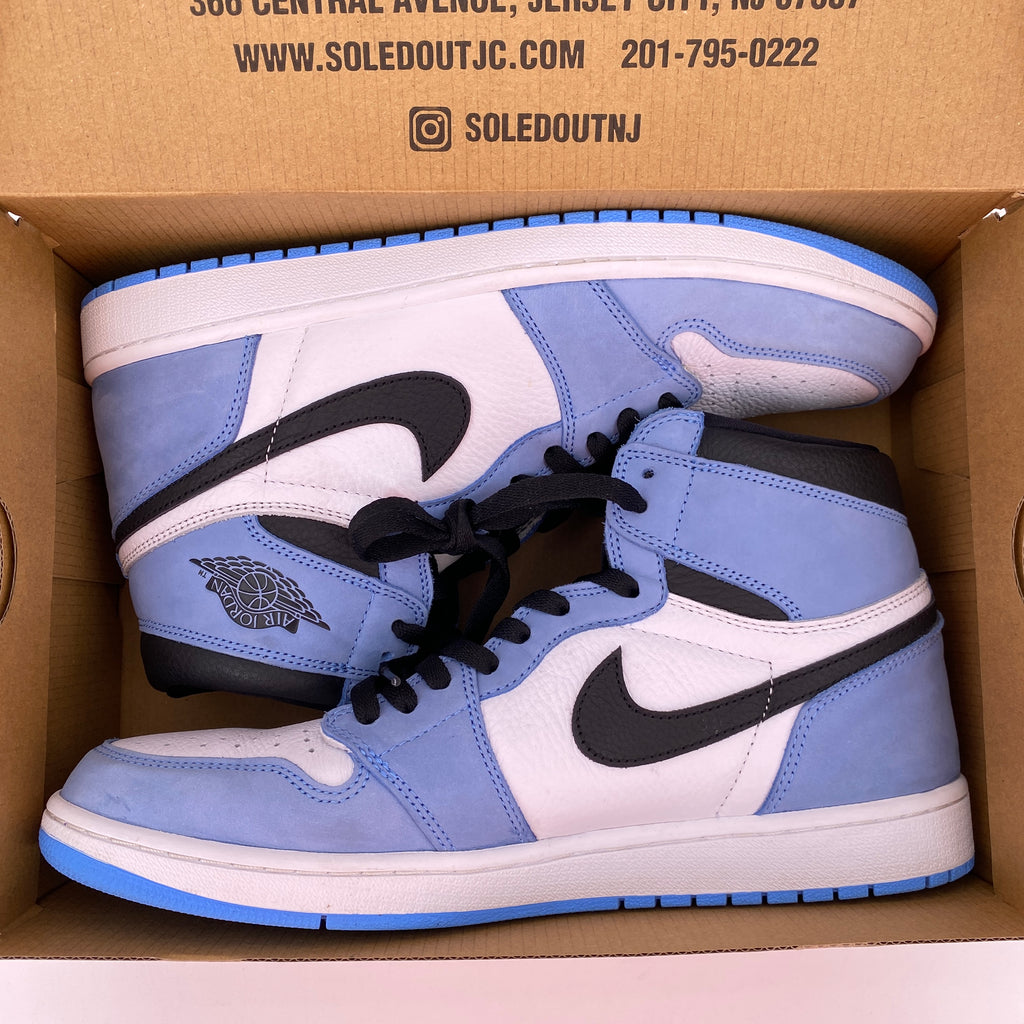 Air Jordan 1 Retro High OG "University Blue" 2021 Used Size 13