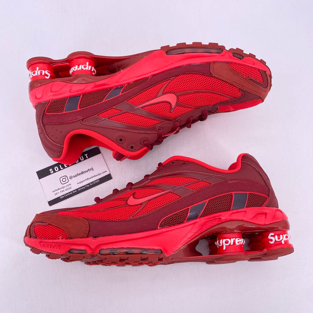 Nike Shox Ride 2 SP "Supreme Red" 2022 Used Size 10