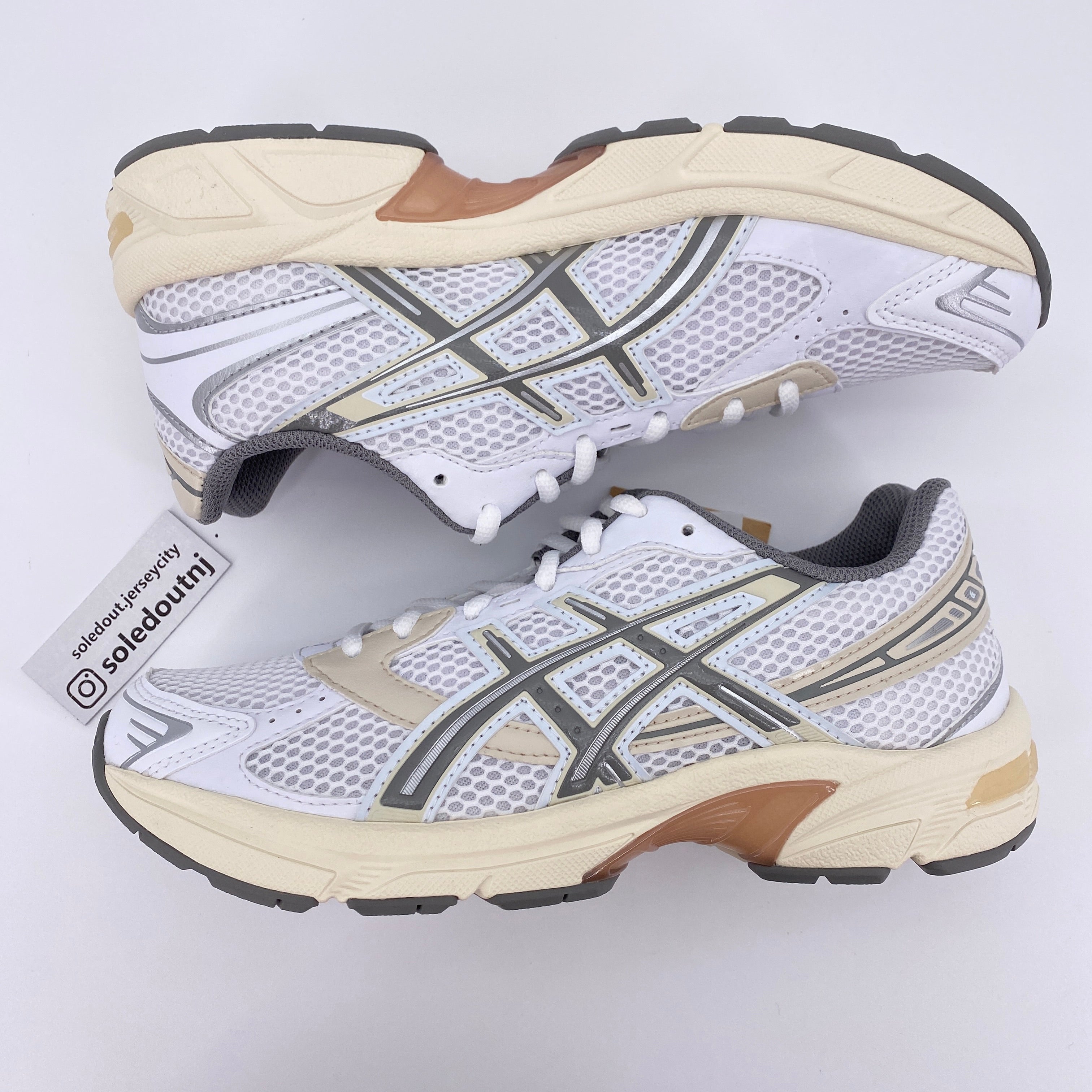 Asics Gel-1130 &quot;White Clay Grey&quot; 2023 New Size 6