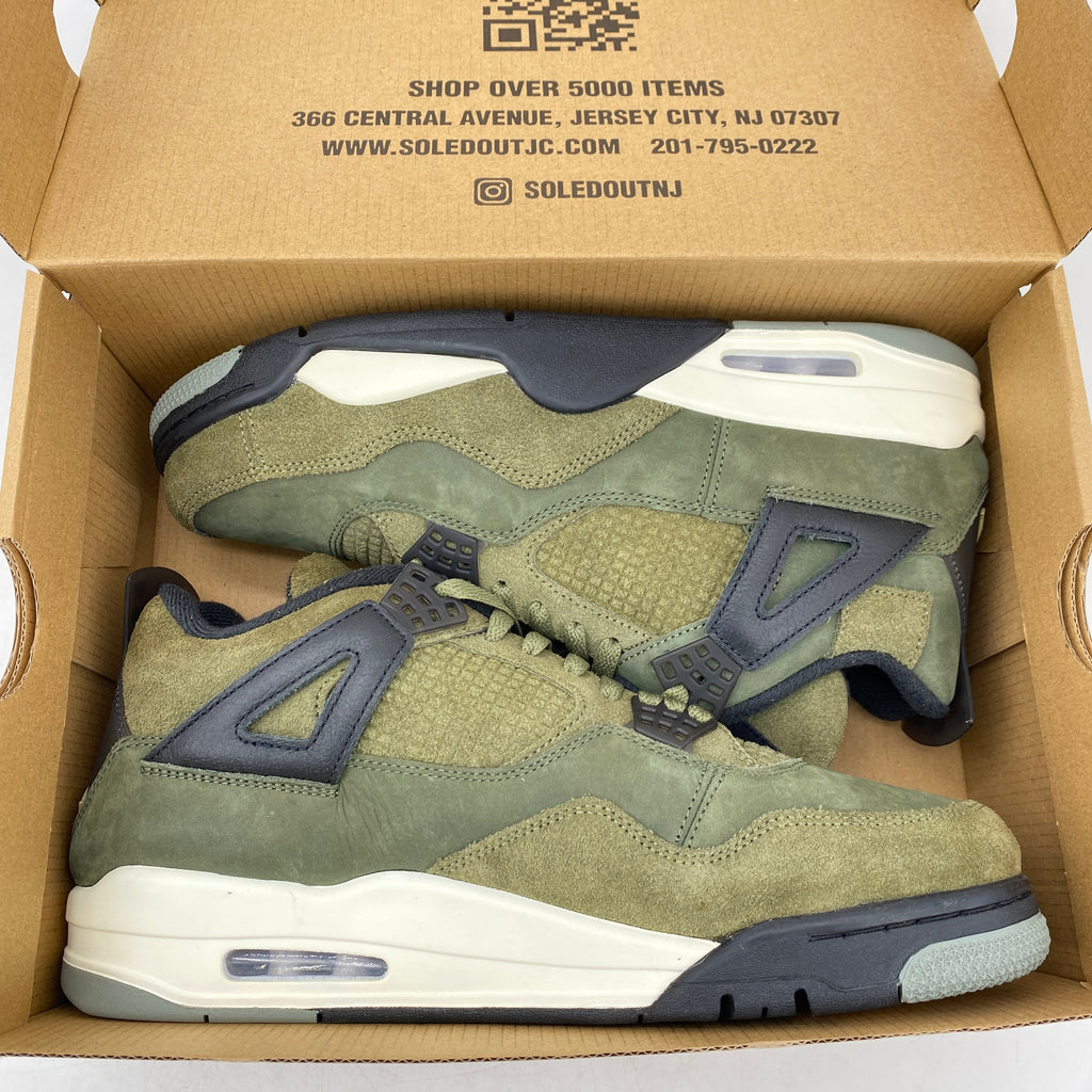 Air Jordan 4 Retro "Medium Olive" 2023 New (Cond) Size 11.5