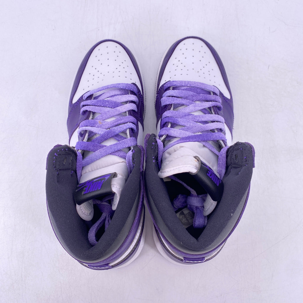 Air Jordan (GS) 1 Retro High "Court Purple" 2020 Used Size 6.5Y