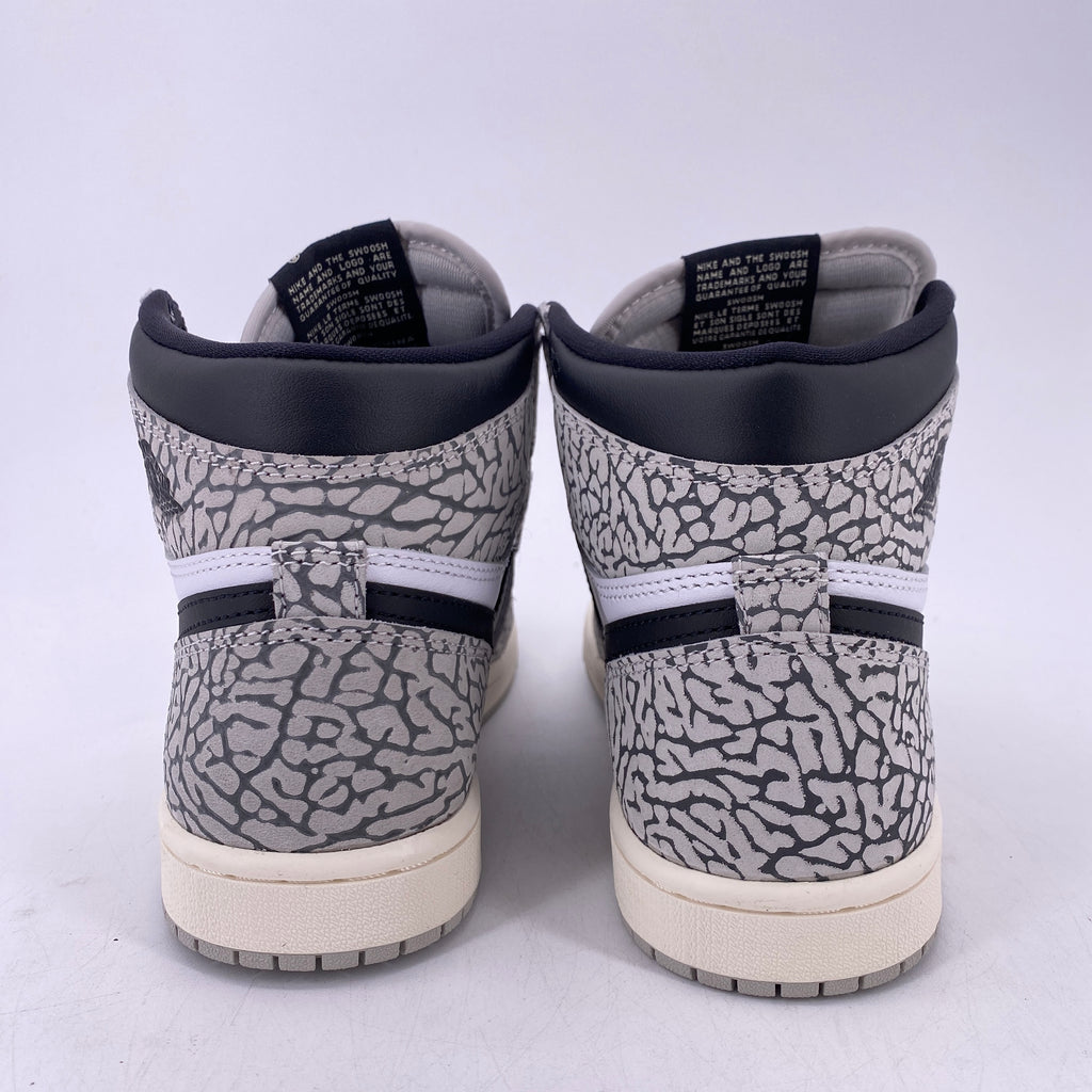 Air Jordan (GS) 1 Retro High OG "White Cement" 2023 New Size 5.5