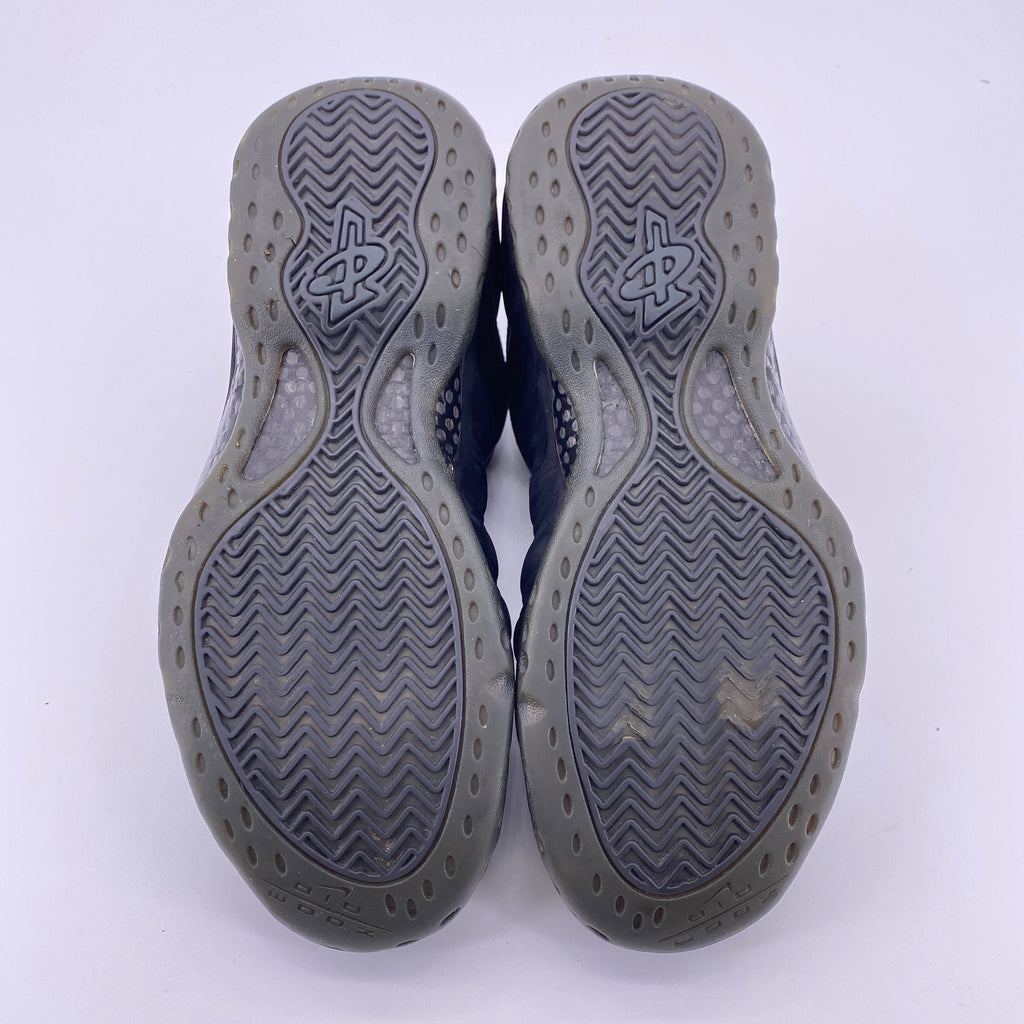 Nike Air Foamposite One "Black Suede" 2014 Used Size 9.5