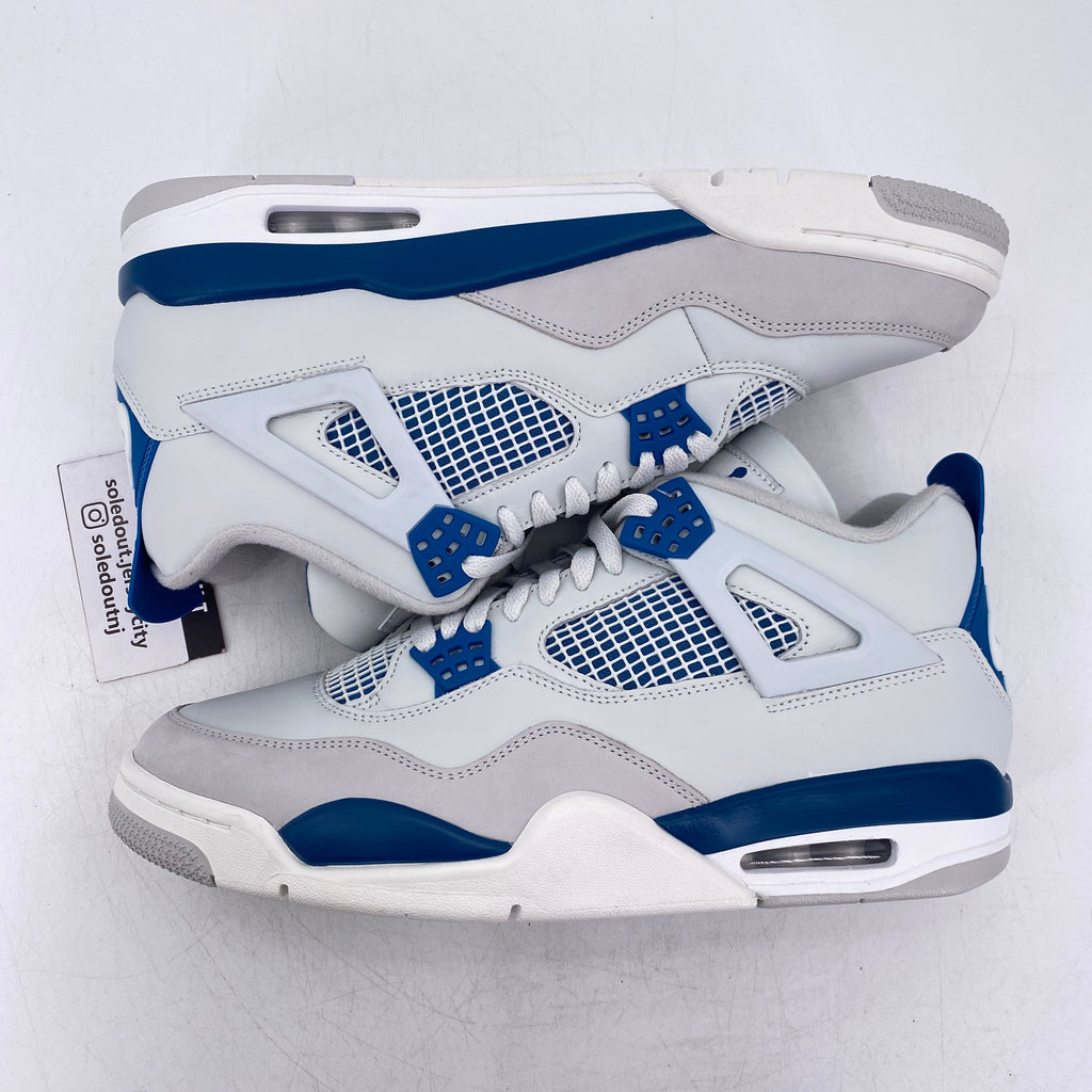 Air Jordan 4 Retro "Military Blue" 2024 New Size 12