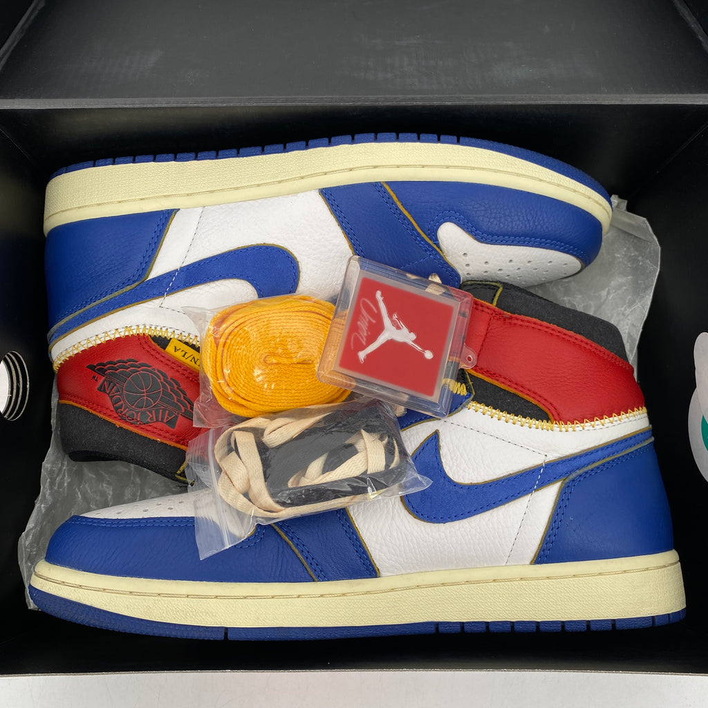 Air Jordan 1 Retro High OG "Union Storm Blue" 2018 Used Size 10