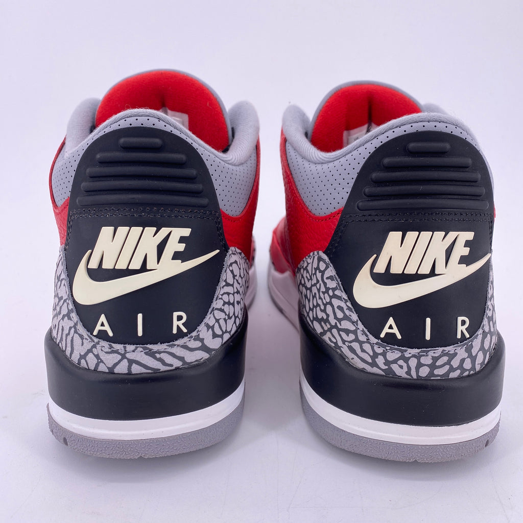 Air Jordan 3 Retro "Unite Fire Red" 2020 Used Size 12.5