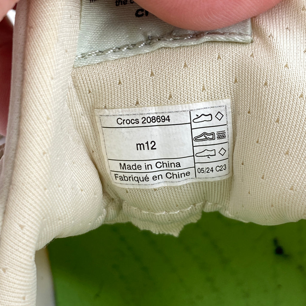 Crocs Pollex Juniper "Salehe Bembury Tahini" 2024 Used Size 12