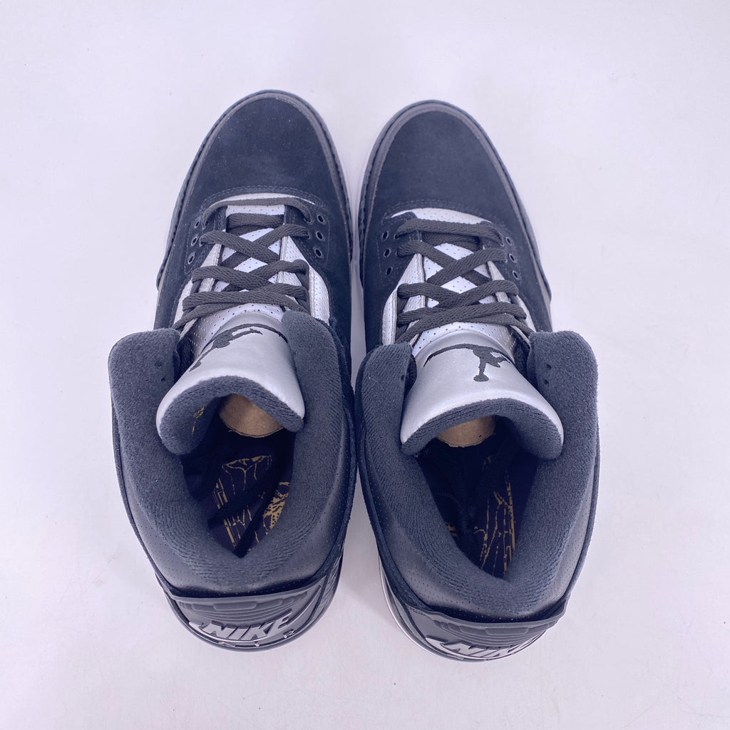 Air Jordan 3 Retro "Tinker Black Cement Gold" 2019 New Size 13
