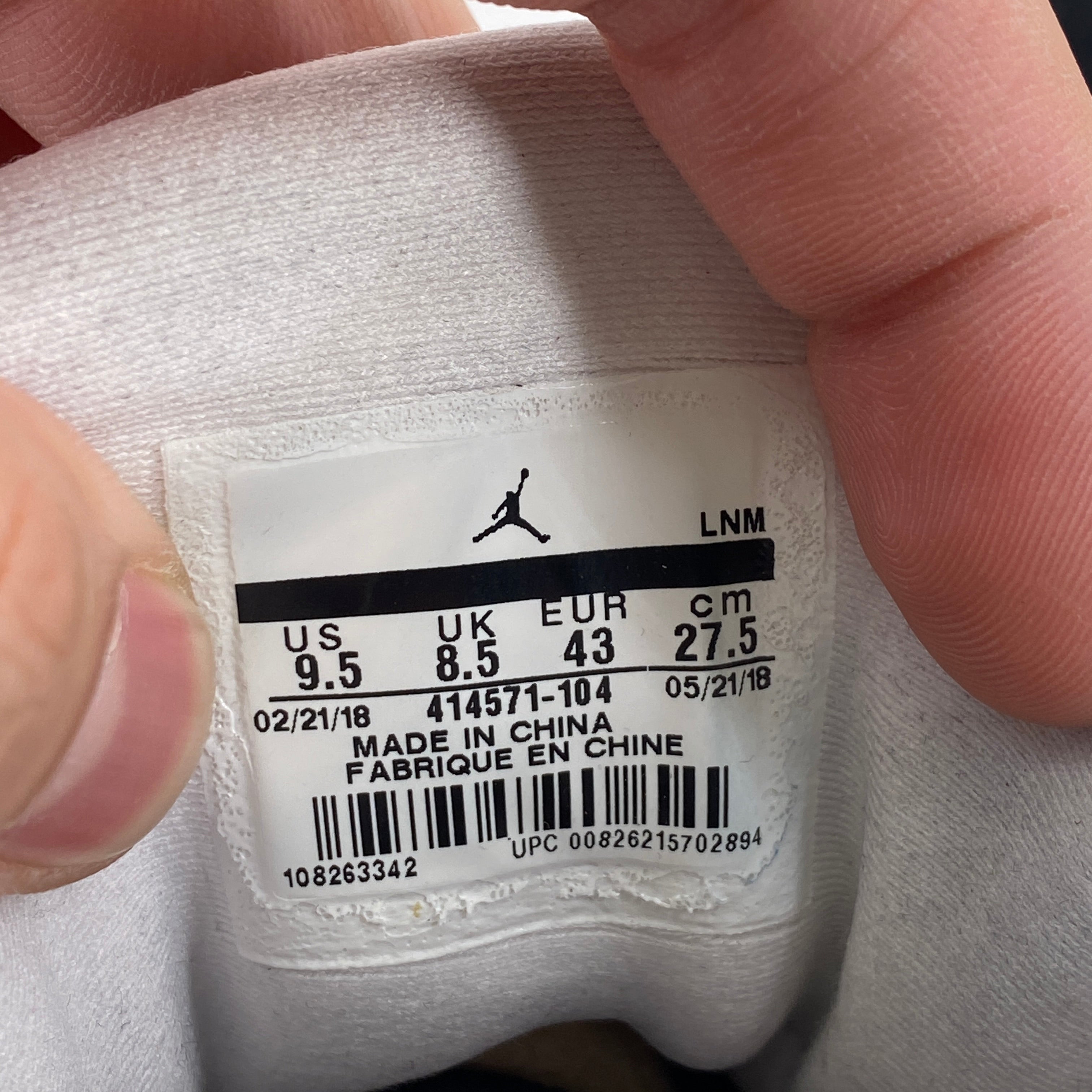 Air Jordan 13 Retro &quot;HE GOT GAME&quot; 2018 Used  Size 9.5