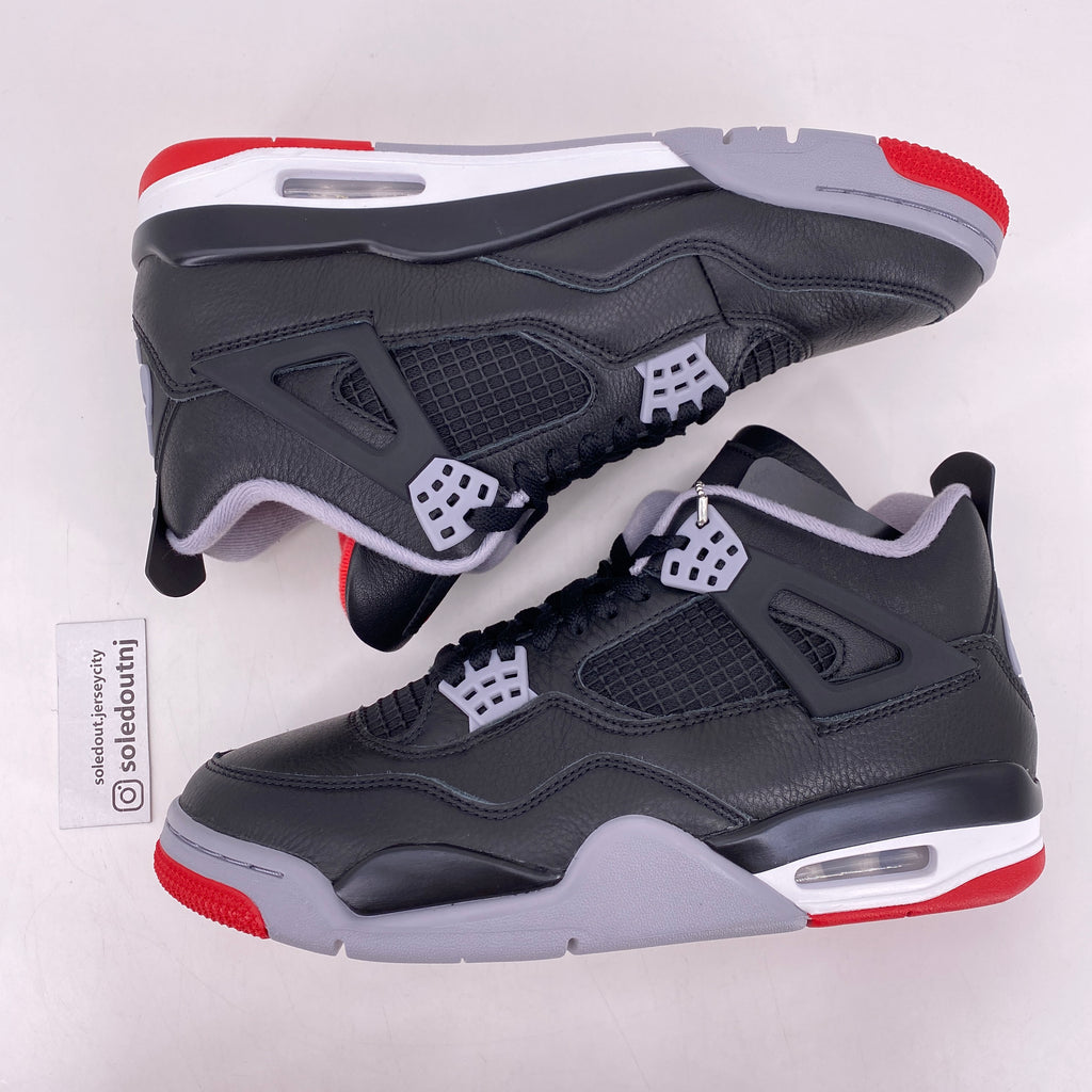 Air Jordan 4 Retro "Bred Reimagined" 2024 New Size 9