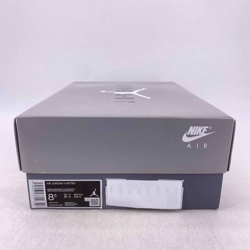 Air Jordan 11 Retro "Cool Grey" 2021 New Size 8.5