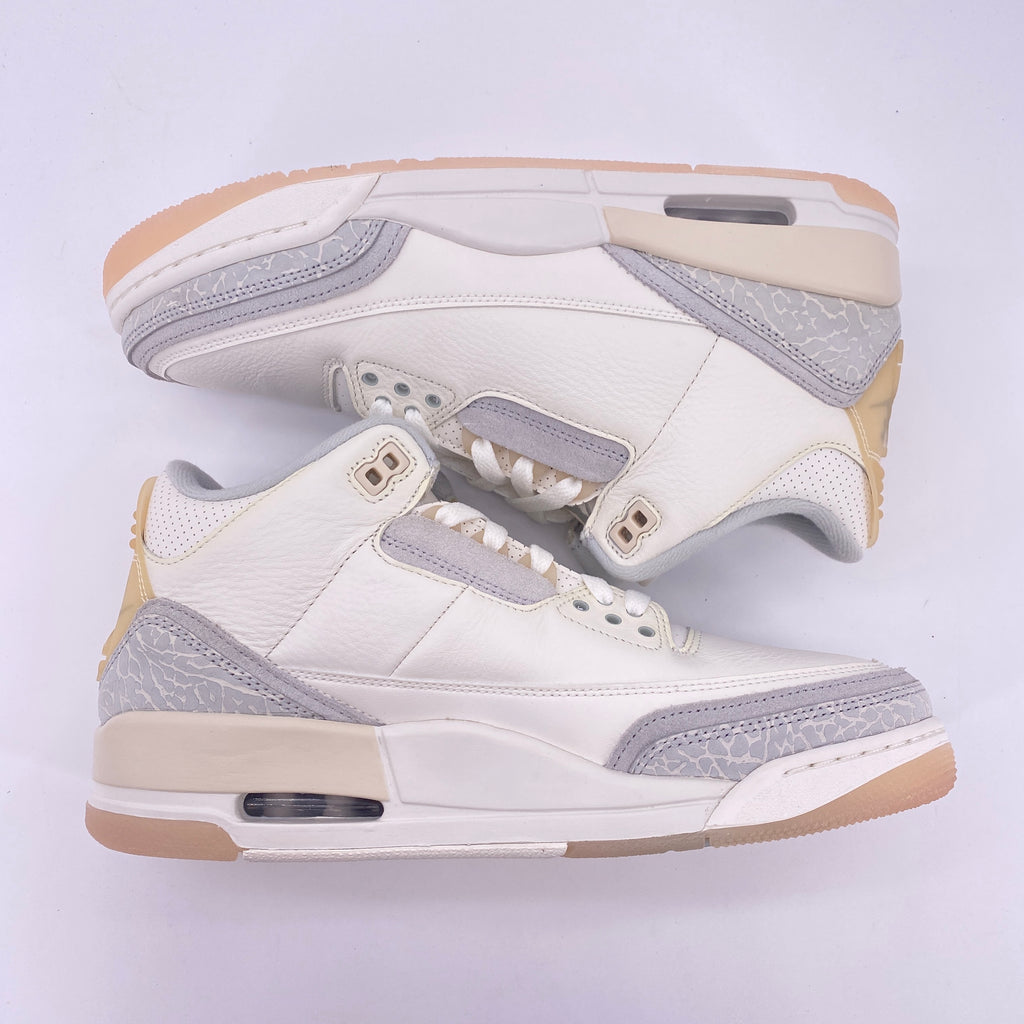 Air Jordan 3 Retro "Craft Ivory" 2024 New Size 9