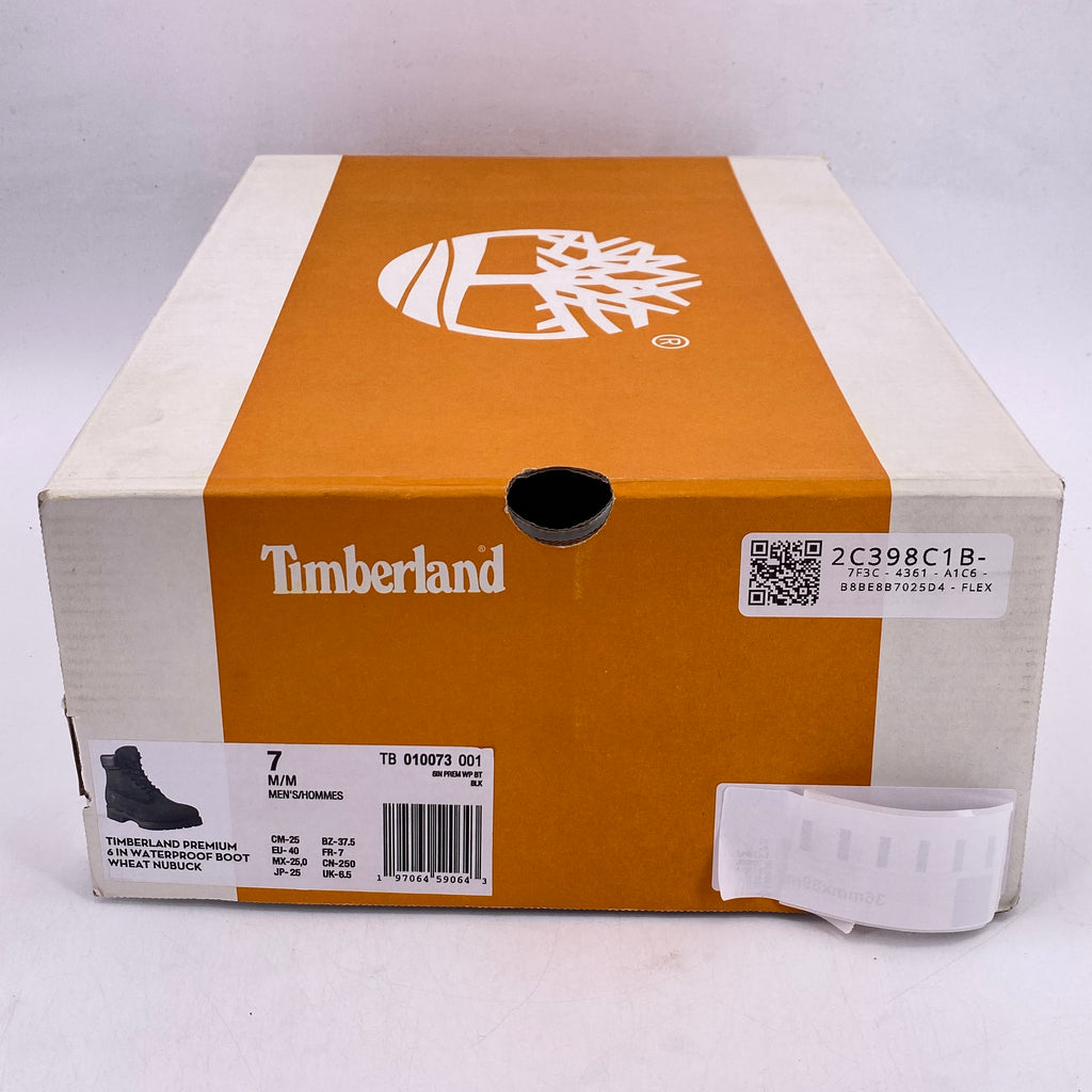Timberland 6 Inch Boot "Black"  New Size 7