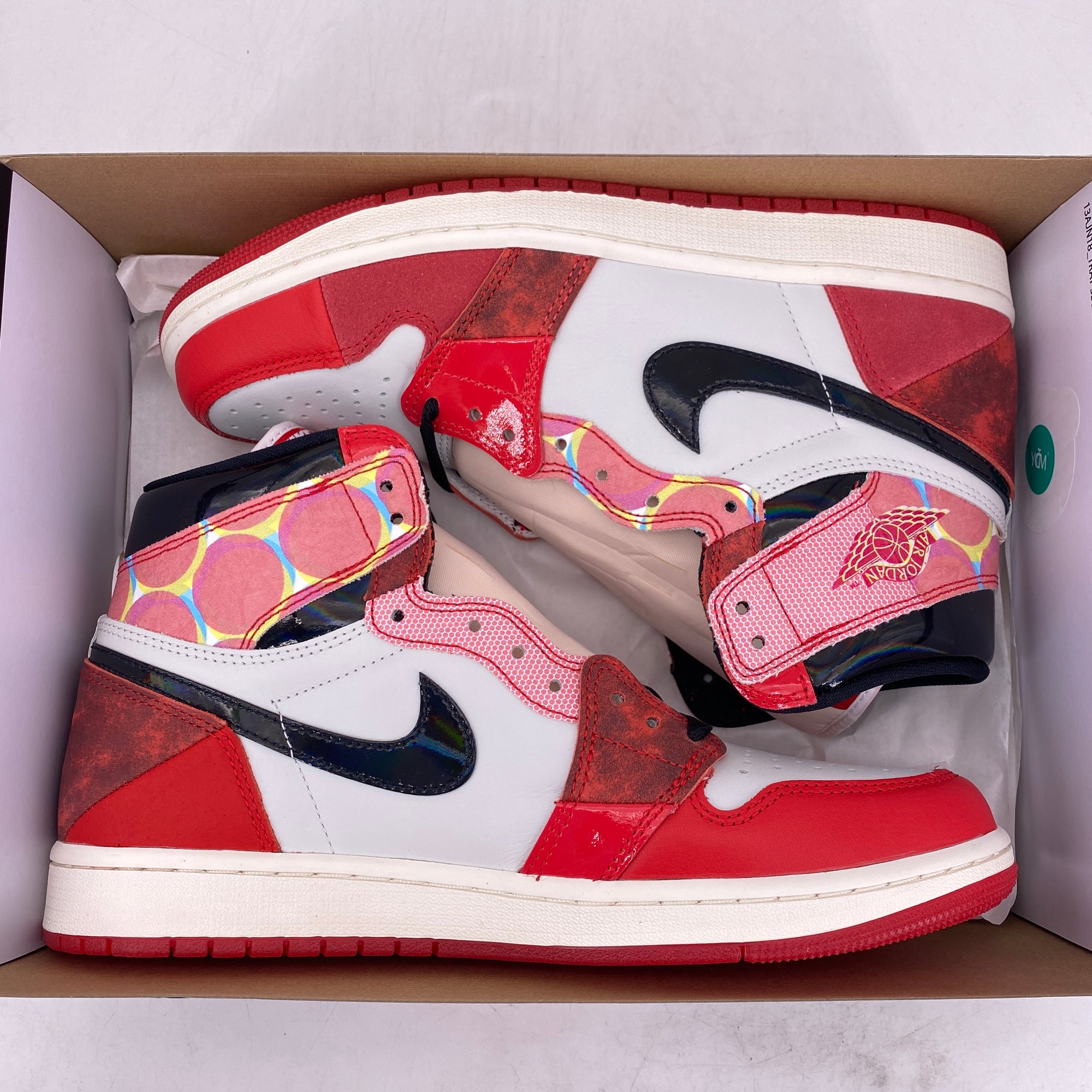 Air Jordan 1 Retro High OG &quot;Spider-Verse&quot; 2023 New Size 10