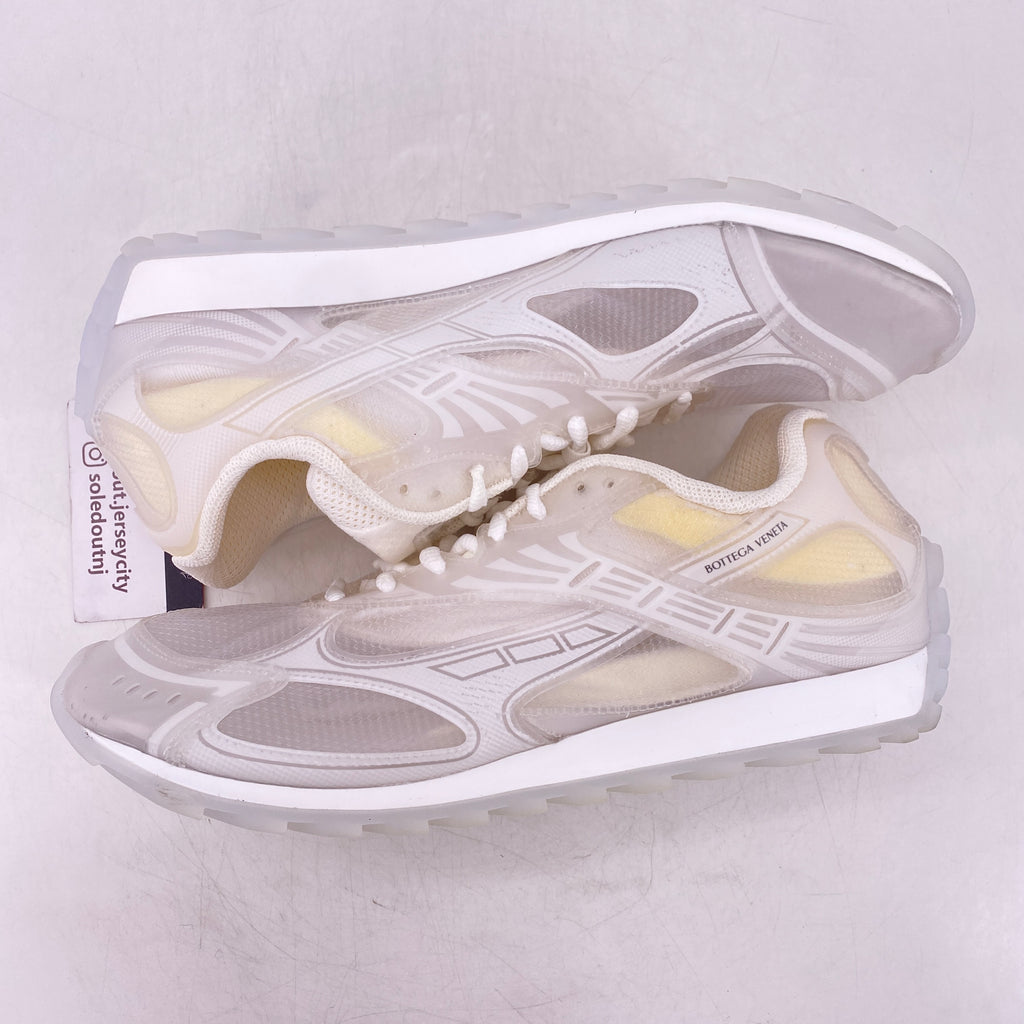 Bottega Veneta Orbit Sneaker "Transparent"  Used Size 45