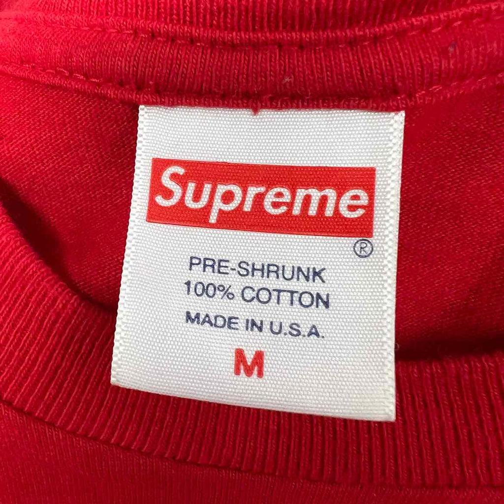 Supreme T-Shirt "MARVIN GAYE" Red Used Size M