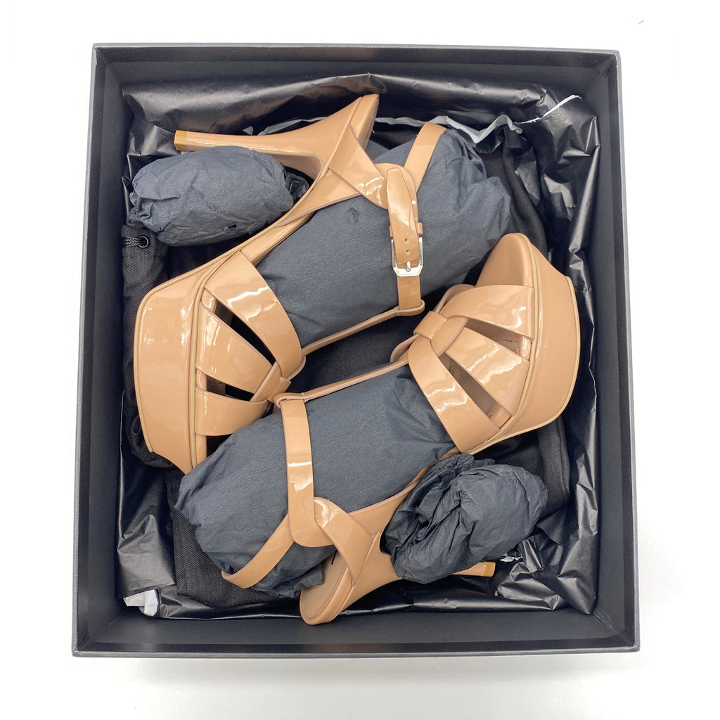 Saint Laurent Tribute "75 Ysl Heels"  New Size 36.5